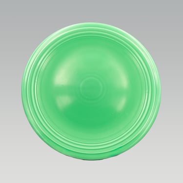 Fiesta Light Green Chop Plate, Homer Laughlin HLC | Vintage Single Color Dinnerware 