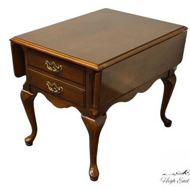 THOMASVILLE FURNITURE Collector's Cherry Collection 35" Drop-Leaf Pembroke Accent End Table 10131-220 