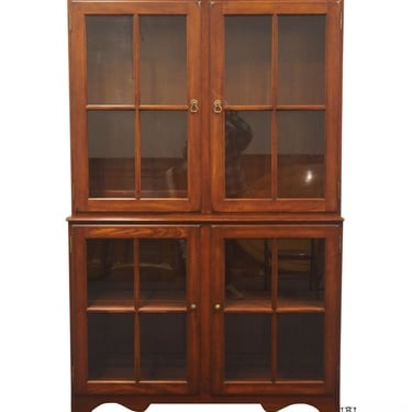 KINCAID FURNITURE Solid Cherry Traditional Contemporary 51" Curio Cabinet / Display Bookcase 34-070 34-071 