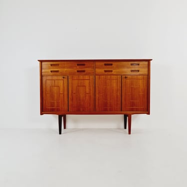 Mid-Century Modern Norwegian highboard, Sideboard for Sörheim MöbelFabrik Nesttun, 1960s 