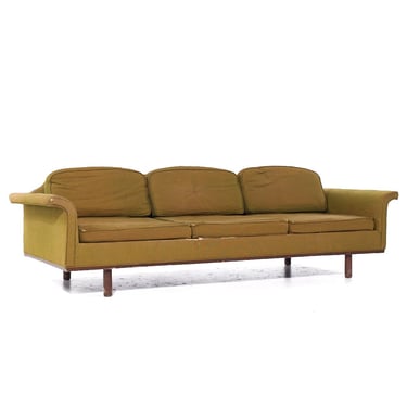 Milo Baughman Style Selig Imperial Mid Century Sofa - mcm 