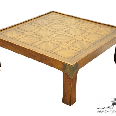 KROEHLER Centurian Collection Rustic Americana 38" Square Accent Coffee Table T121-87 