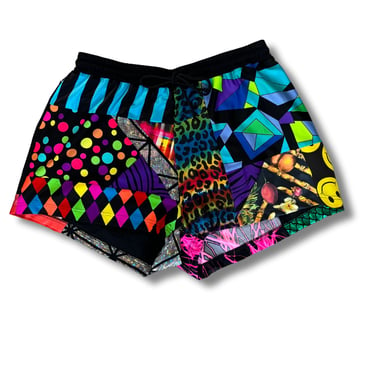 colorful 'all-over reroll' short (2xl)