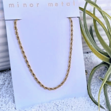 Rope Gold Filled Necklace