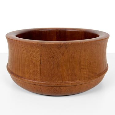 Large Danish Teak Bowl by Nissen 