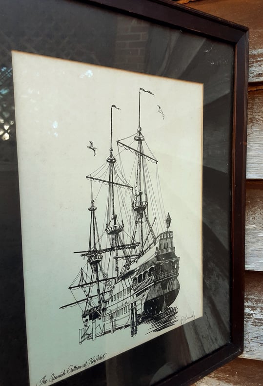 The Spanish Galleons Of Key West By RE KENNEDY