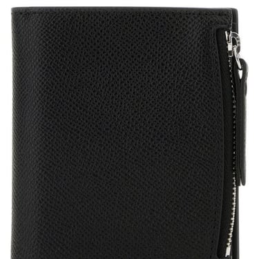 Maison Margiela Men Black Leather Wallet