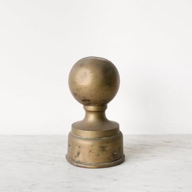 Vintage Brass Newel Post Cap