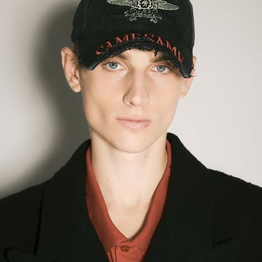 Martine Rose Men Cut Peak Baseball Cap