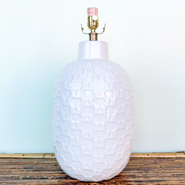 Ceramic Honeycomb Lamp