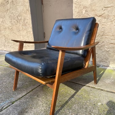 Mid century lounge chair Danish modern arm chair mid century side chair 