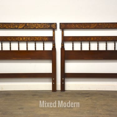 Hitchcock Twin Headboards - A Pair 