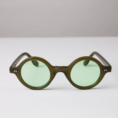 New York Eye_rish, Greystones. Green Frame with Green Lenses 