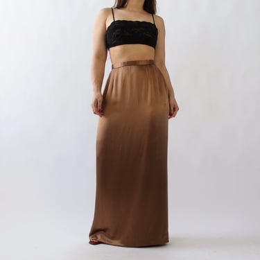 Vintage Oscar de la Renta Silk Skirt - W30
