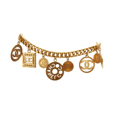 Chanel Gold Jumbo Medallion Belt