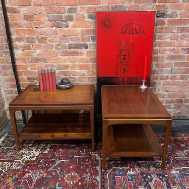 MCM Lane ”Rhythm” two tiered side tables