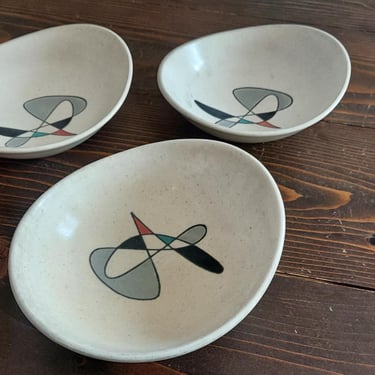 Metlox Poppytrail Contempora Dessert Bowls 