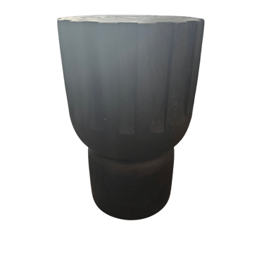 Black Goblet Side Table