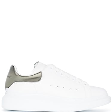 Alexander Mcqueen Women Oversized Leather Sneakers