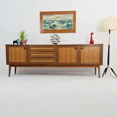 Mid Century Modern Swedish teak Sideboard by Royal, 1960s 