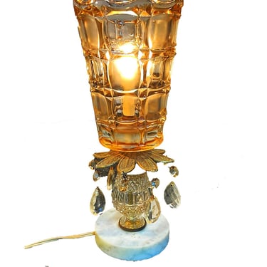 Crystal Hurricane Lamp