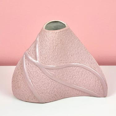 Unique Wavy Triangle Vase 