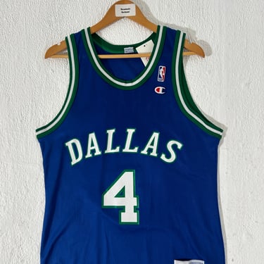 Vintage Cherokee Parks Dallas Mavericks Champion Jersey 90s Size Medium