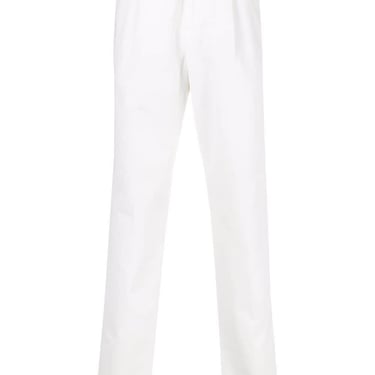 Brunello Cucinelli Men Leisure Fit Cotton Trousers