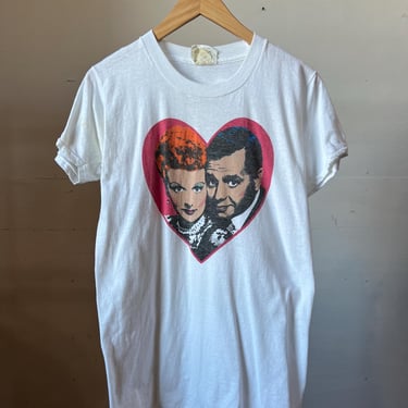 Small, Vintage 1980s I Love Lucy T-shirt, Stanley Desantis, B 