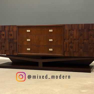 Refinished Brutalist Paul Evans Style Floating Dresser | Mixed Modern -  Nashua, NH | ATTIC