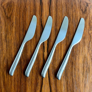 Set of 4 Lauffer Design Two Dinner Knives (Norway Production) by Don Wallance 