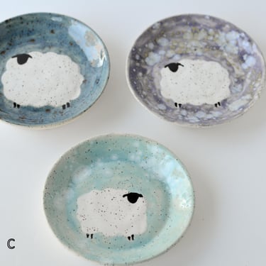 Sheep Plates | Handmade Pottery | Handmade Ceramics 