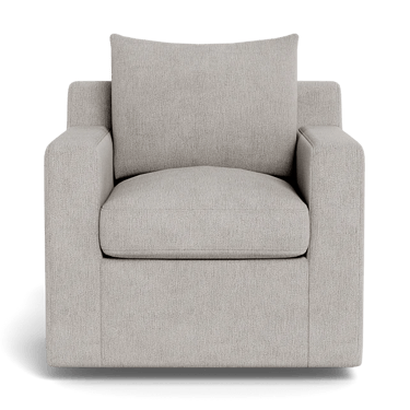 Interior Define Sloan Swivel Chair Cement Chenille FFE258-379