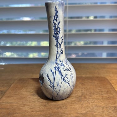 Small, Impressed Vase by Kathy Devlin from Colorado 