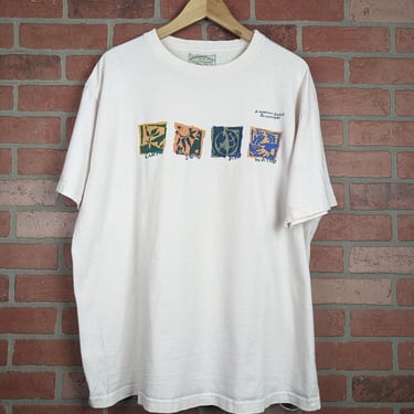 Vintage 90s American Eagle Elements ORIGINAL Classic Graphic Tee - Extra Large 