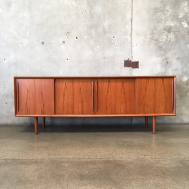 Danish Teak Credenza by Svend A. Madsen for HP Hanson