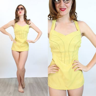 1940s ESTHER WILLIAMS Cole of California bathing suit medium | new summer 