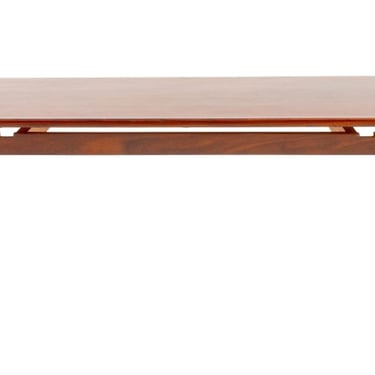 Modern Red Mahogany Center Table