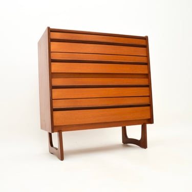 Vintage Teak Chest of Drawers by William Lawrence