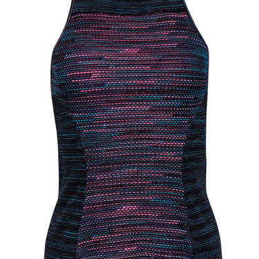 Missoni - Black &amp; Multicolor Fitted Racer Tank Sz S