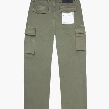 PURPLE Vintage Canvas Cargos - Army Green