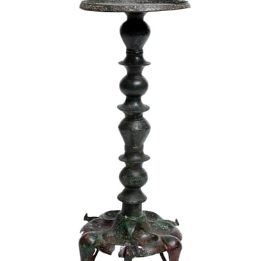 Late Roman Byzantine Bronze Lamp Stand