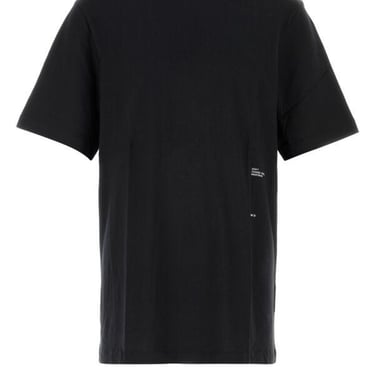 Oamc Men Black Cotton T-Shirt