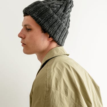 Custom Mens Beanie, Customizable Mens Knit Hat, Gift for Him, Slouchy Winter Hat, Boyfriend Beanie, Rolled up Beanie 