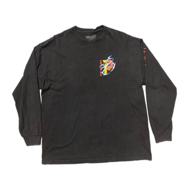 (XL) Black Primitive Dragon Ball Z Long Sleeve T-Shirt 081122 JF