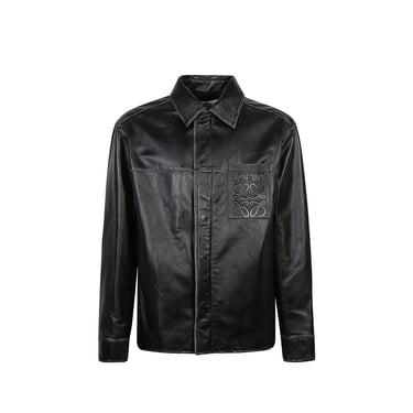 Loewe Overshirt Leather Jacket Men