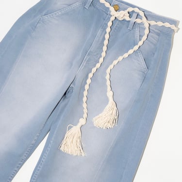 Fran Macramé Belt in Ecru