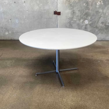 Mid Century Round Dining Table