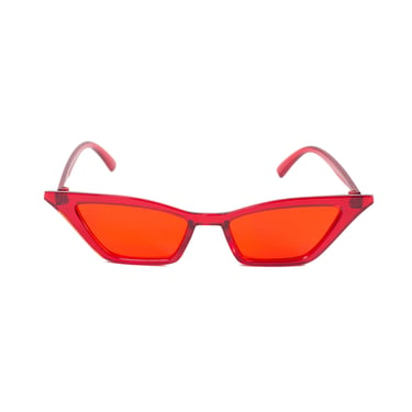Red Sunglasses, 90s Red Sunglasses, 80s Red Sunglasses, Retro Sunglasses, Cat Eye Sunglasses, Colorful Sunglasses, 1990s Sunglasses 