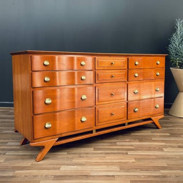Mid-Century Modern 12-Drawer Dresser by Kling Furniture, c.1960’s 